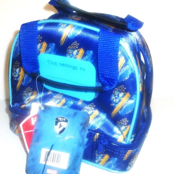 SHO1 - Kids RAIN BOOTS 7 & Heys Avengers Comic LUNCH BAG Lunch Cooler BACKPACK - Picture 10 of 12